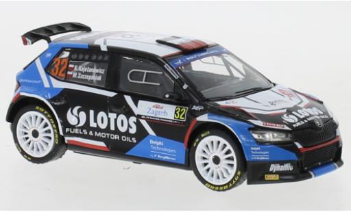 Modelauto Skoda Fabia R5 Evo Rally 2 No.32 Rally Croatia 2021 K.Kajetanowicz/M.Szczepaniak 1/43 IXO