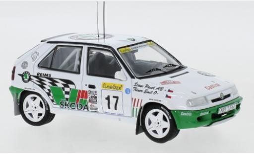 Modelauto Skoda Felicia Kit Car No.17 Rally Monte Carlo 1996 E.Triner/P.Stanc 1/43 IXO