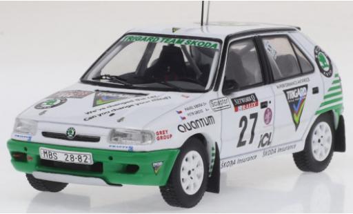 Modelauto Skoda Felicia Kit Car No.27 Trigard Team RAC Rally 1995 P.Sibera/P.Gross 1/43 IXO