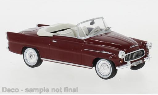 Modelauto Skoda Felicia Roadster rood 1959 1/43 IXO