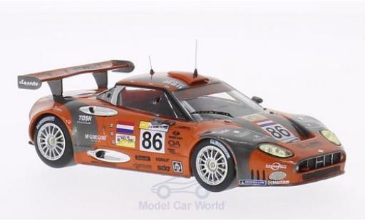 Modelauto Spyker C8 Spyder GT2-R Spyker C8 GT2R No.86 24h Le Mans 2007 /M.Hezemans/J.Kane 1/43 IXO