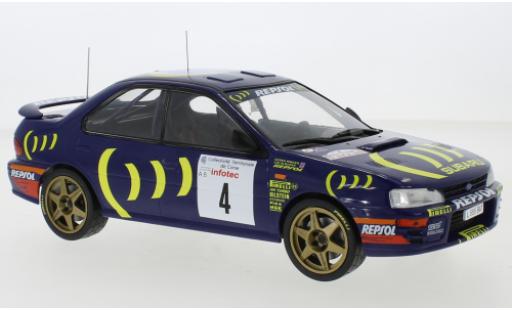 Modelauto Subaru Impreza 555 No.4 Rally WM Tour de Corse 1995 C.McRae/D.Ringer 1/18 IXO