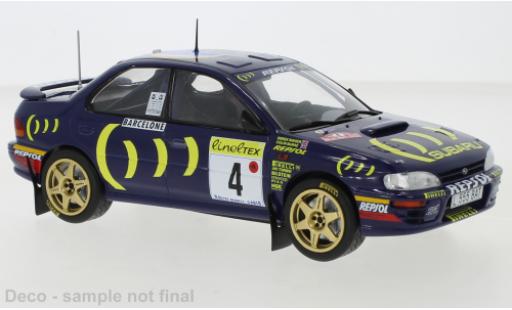 Modelauto Subaru Impreza 555 No.4 Rally Team Rally Monte-Carlo 1995 C.McRae/D.Ringer 1/24 IXO
