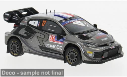 Modelauto Toyota Yaris Rally1 GR Hybrid Rally WM Rally Finland 2024 #17 1/43 IXO