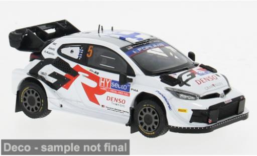 Modelauto Toyota Yaris Rally1 GR Hybrid Rally WM Rally Finland 2024 #5 1/43 IXO