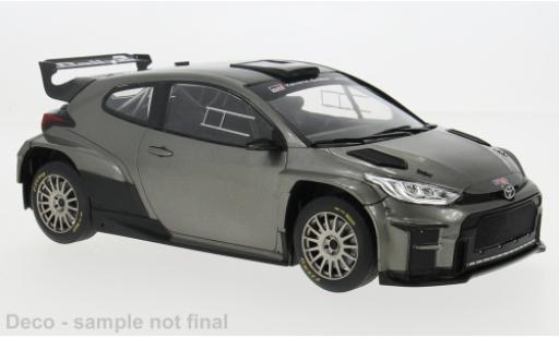 Modelauto Toyota Yaris Rally2 GR grijs 2024 1/18 IXO