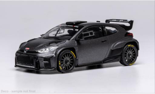 Modelauto Toyota Yaris Rally2 GR grijs 2024 1/43 IXO