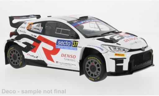 Modelauto Toyota Yaris Rally2 GR Rally WM Rally Finland 2024 #37 1/18 IXO