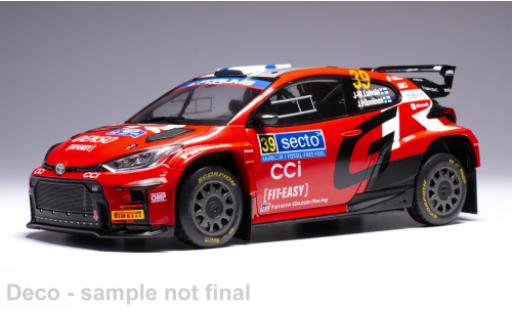 Modelauto Toyota Yaris Rally2 GR Rally WM Rally Finland 2024 #39 1/18 IXO