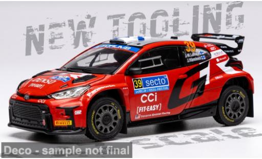 Modelauto Toyota Yaris Rally2 GR Rally WM Rally Finland 2024 #39 1/43 IXO