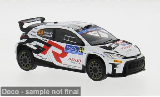 Modelauto Toyota Yaris Rally2 GR Rally WM Rally Finland 2024 #44 1/43 IXO