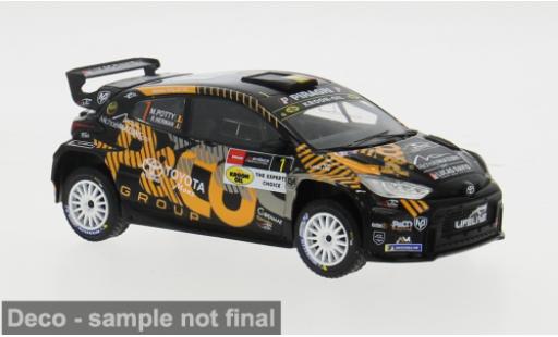 Modelauto Toyota Yaris Rally2 GR Rally WM Rally Ypres 2024 #1 1/43 IXO