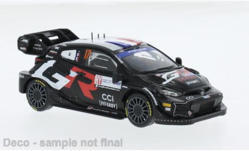 Modelauto Toyota Yaris Rally1 Rally 1 No.17 WRC Rally Croatia 2024 1/43 IXO