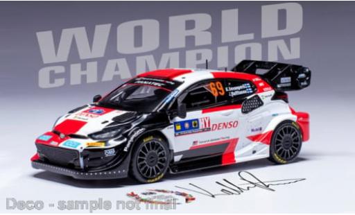 Modelauto Toyota Yaris Rally2 Rally 1 No.69 WRC Central European Rally 2023 1/43 IXO