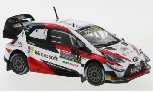 Modelauto Toyota Yaris WRC No.7 Gazoo Racing Microsoft Rally Australien 2018 J-M.Latvala/M.Anttila 1/43 IXO