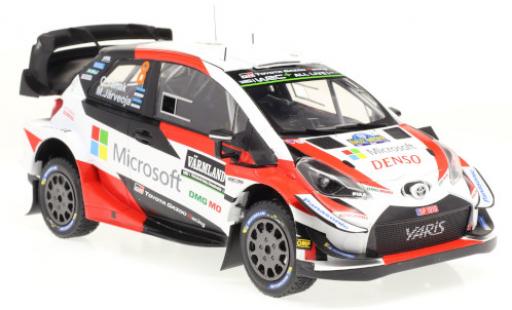 Modelauto Toyota Yaris WRC No.8 Rally Zweden 2019 O.T&Atilde;&curren;nak/M.Jarveoja 1/18 IXO