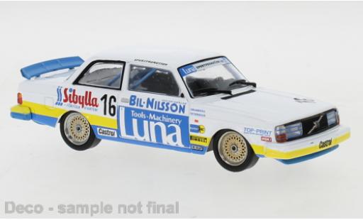 Modelauto Volvo 240 Base No.16 Sportpromotion AB ETCC Monza 1984 U.Granberg/G.Petersson 1/43 IXO