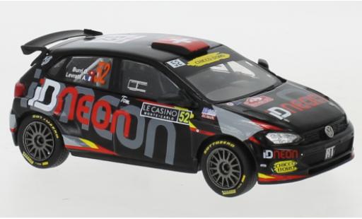 Modelauto Volkswagen Polo GTI R5 No.52 Rally Monte Carlo 2021 O.Burri/A.Levratti 1/43 IXO