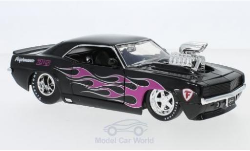 Modelauto Chevrolet Camaro Coupe zwart/Dekor 1969 1/24 Jada Toys
