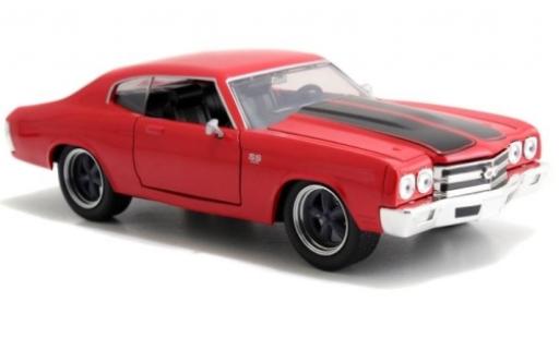 Chevrolet Chevelle 1/24 Jada Toys SS rood/zwart Fast & Furious 1970 Doms sans Vitrine