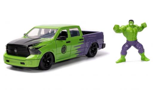 Modelauto Dodge RAM pickup Jada 1500 Hulk 2014 1/24 Jada Toys