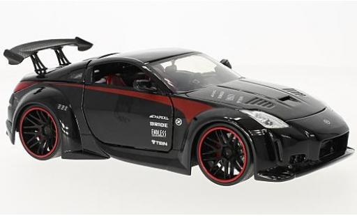 Modelauto Nissan 350Z Base zwart 2003 1/24 Jada Toys