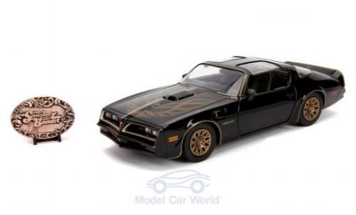 Modelauto Pontiac Firebird 1977 Smokey and the Bandit met Sammelm&Atilde;&frac14;nze 1/24 Jada Toys