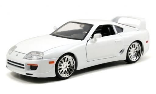 Modelauto Toyota Supra Fast & Furious Tuning wit 1/24 Jada Toys