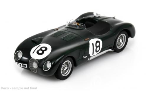 Modelauto Jaguar XK C 120 24h Le Mans 1953 #18 T.Rolt/D.Hamilton 1/43 Spark