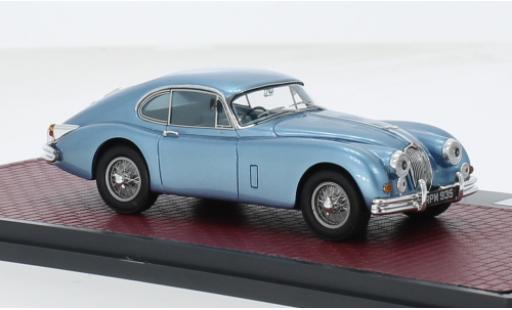 Modelauto Jaguar XK 150 S Fastback by Hartin blauw 1960 1/43 Matrix