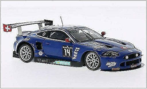 Jaguar XKR Base 1/43 Spark Emil Frey G3 No.14 Emil Frey Racing 24h Spa 2014 /J.Hirschi modelauto