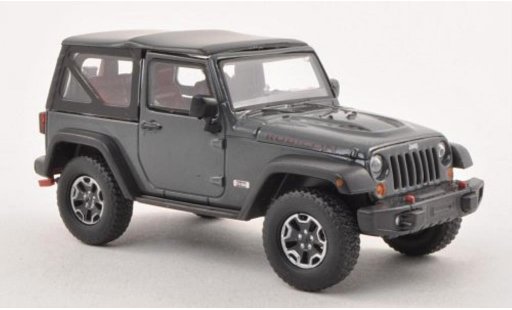 Jeep Wrangler Rubicon 1/43 Greenlight 10th verjaardag grijs 2013 modelauto