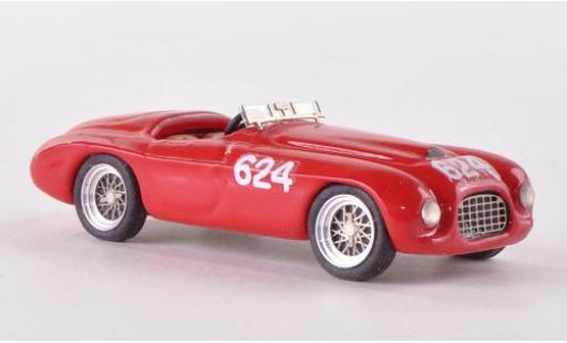 Modelauto Ferrari 166 MM No.624 Mille Miglia 1949 sans Vitrine 1/87 Jolly Model
