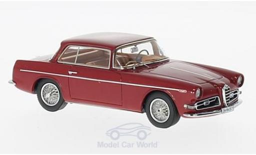 Modelauto Alfa Romeo 1900 css Coupe Lugano Ghia Aigle rood 1957 1/43 Kess