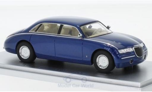 Modelauto Aston Martin Lagonda vignale metallic blauw 1993 1/43 Kess
