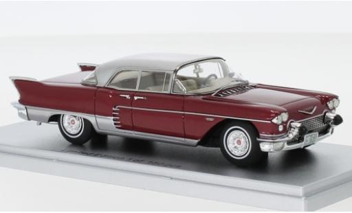 Modelauto Cadillac Eldorado Brougham metallic rood/grijs 1957 1/43 Kess