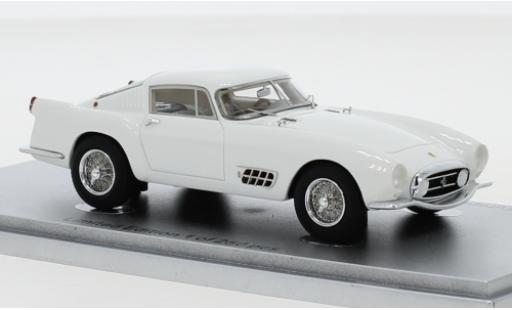 Modelauto Ferrari 250 Europa GT Sedan S2 TDF Speciale wit 1955 sn0393GT 1/43 Kess