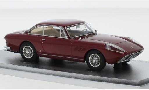 Modelauto Ferrari 330 GT 2+2 Shark Nose metallic rood 1965 sn6537GT 1/43 Kess