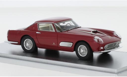 Modelauto Ferrari 410 Series III Superamerica Coupe by Pinin Farina metallic rood 1958 1/43 Kess