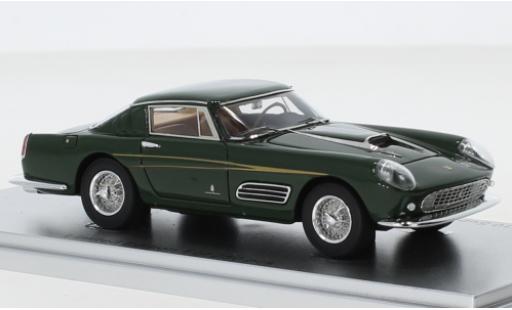 Modelauto Ferrari 410 Series III Superamerica Pininfarina Coupe groen/gold 1958 1/43 Kess