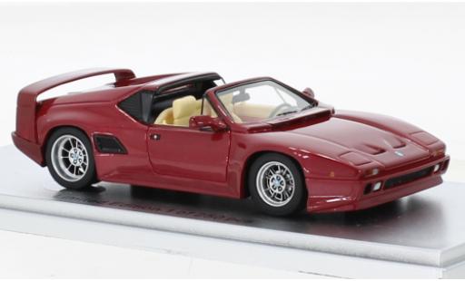Modelauto De Tomaso Pantera Targa SI metallic rood 1993 1/43 Kess