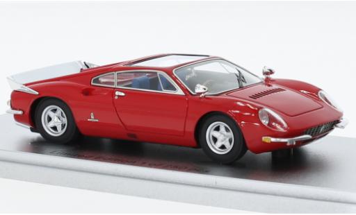 Modelauto Ferrari 365 P (Berlinetta Speciale) Sedan Speciale rood 1966 1/43 Kess