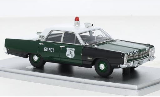 Modelauto Plymouth Fury Base 4-Door Sedan City Of New York Politie 1968 1/43 Kess