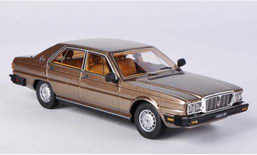 Modelauto Maserati Quattroporte Base III 4.9 met.-dkl.-beige 1983 1/43 Kess