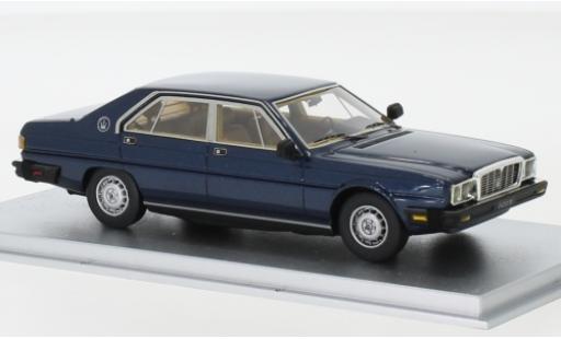 Modelauto Maserati Quattroporte Base III 4.9 metallic blauw 1983 1/43 Kess