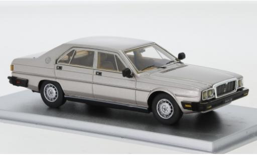 Modelauto Maserati Quattroporte Base III 4.9 metallic beige 1983 1/43 Kess