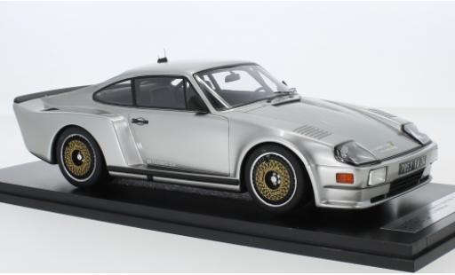 Modelauto Porsche 911 Turbo (930) Biturbo 3.3 Almeras grijs 1 1/18 Kess