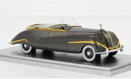 Modelauto Rolls Royce Phantom Labourdette III Vuvotal bruin/gold 1947 1/43 Kess