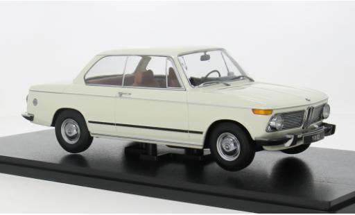 Modelauto Bmw 1802 facelift 1.Serie beige 1971 1/18 KK Scale