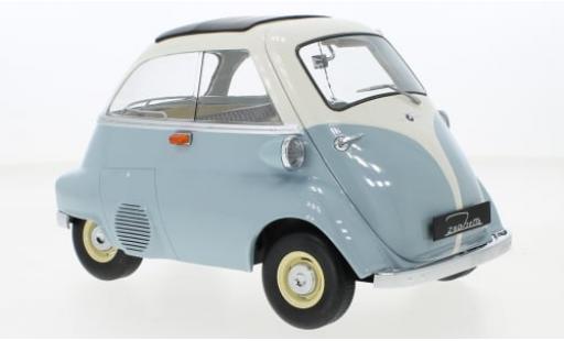 Modelauto Bmw Isetta citadine blauw/wit 1959 1/12 KK Scale